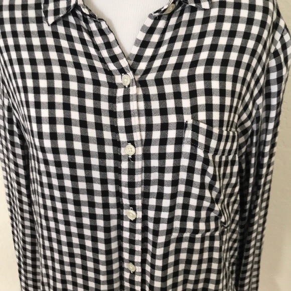 Plaid Button Down Shirt Size size Large - Picture 2 of 4